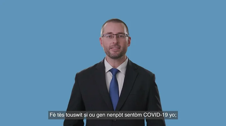 COVID-19 Testing PSA | Dr. Easterling and Dr. Long (Haitian Creole)