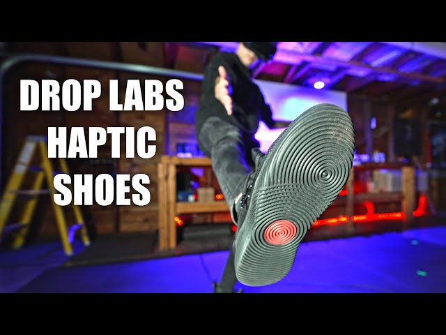 Smart Shoes with Ground-shaking BASS - Music to my Feet - DropLabs EP01 -  YouTube