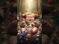 “So Cute! Baby Surrounded by Colorful Birds 😍✨” #cutebaby#youtubeshorts  #baby #funny #funnymoment