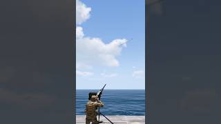 The M2HB Sink Enemy Su-25 Fighter Jets with ease || Eps. 773 #yearofyou #arma3 #shorts screenshot 5