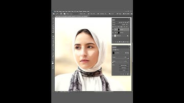 Dodge and born portrait in photoshop - retouch #shorts