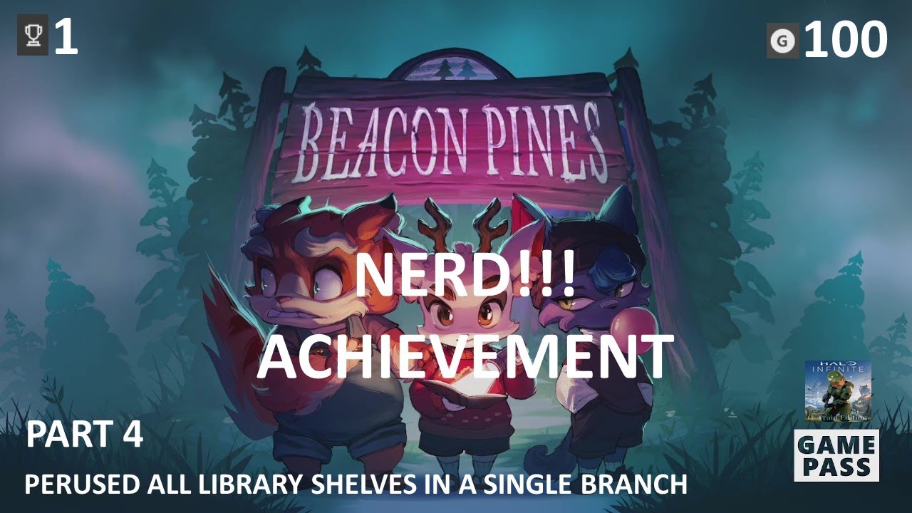 Beacon Pines Nerd Achievement YouTube Beacon Pines Nerd Achievement YouTube