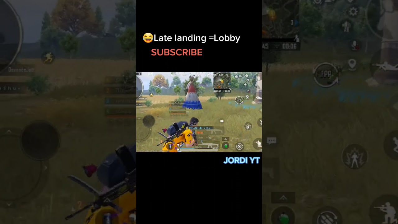 😂Late landing=Lobby 