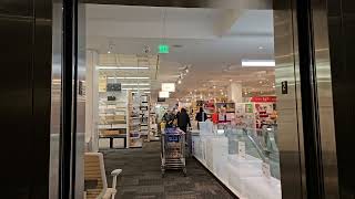 Dec 2024: 2007 ThyssenKrupp Hydraulic Elevator 2 | Borders | Westfield Southcenter | Tukwila WA