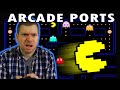 Arcade Games vs. Console Ports - Pacman Atari 2600, NES Donkey Kong & More! The IRATE Gamer