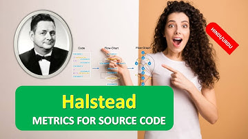 Halstead Metrics | Halstead Theory with Example | METRICS FOR SOURCE CODE in HINDI
