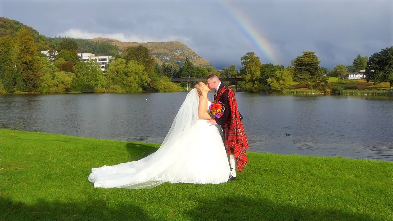 Wedding movie recorded at Stirling Court Hotel
