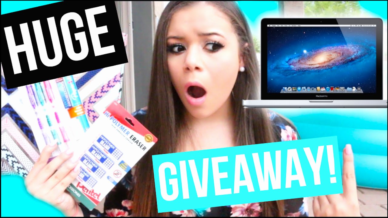 HUGE BACK TO SCHOOL GIVEAWAY!!! | Krazyrayray