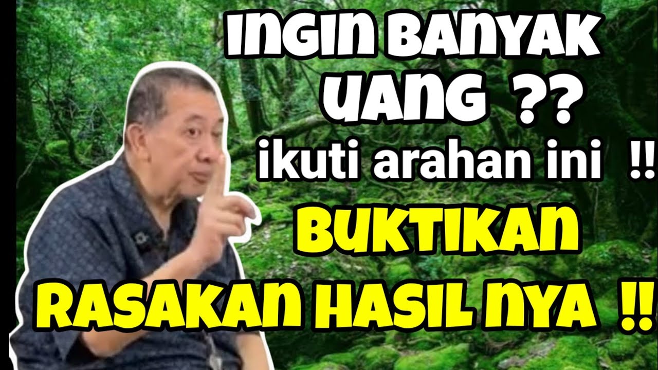 Banyak uang datang