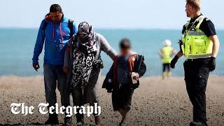 9-months pregnant migrant and children among dozens rescued days after six drown in Channel crossing