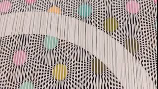 Visual effect of Moire pattern of Feinstein's Tree Dynamic #128