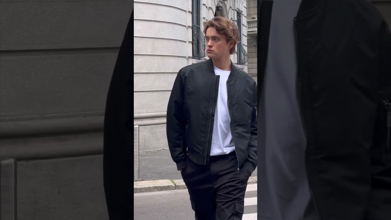 Ryan Prevedel redefines classic in the Bomber Jacket. Effortless is the look. #calvinklein
