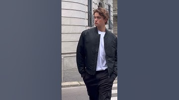 Ryan Prevedel redefines classic in the Bomber Jacket. Effortless is the look. #calvinklein