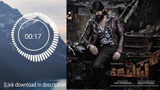 Salaam Rocky Bhai Ringtone - KGF Telugu Movie