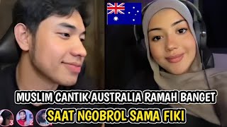 Download Lagu Muslim cantik Australia ini friendly dan enak banget di ajak ngobrol saat bertemu Fiki Naki  MP3 Download Lagu Muslim cantik Australia ini friendly dan enak banget di ajak ngobrol saat bertemu Fiki Naki  MP3