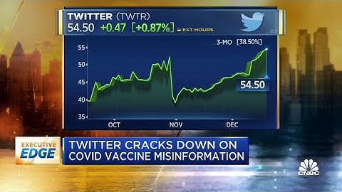 Twitter cracks down on Covid-19 vaccine misinformation