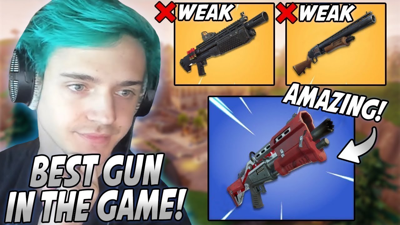Ninja Explains Why He Will ONLY Use The TACTICAL Shotgun Now! Secret ► Fortnite Sound