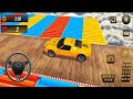 Real Taxi Car Stunts 3D: Impossible Ramp Car Stunt - Android GamePlay -  Car Stunt Games Android #5