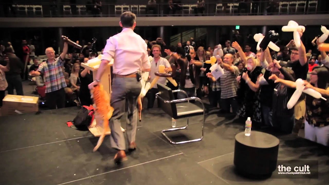 Chuck Palahniuk - 'Invisible Monsters Remix' Reading - Los Angeles 2012