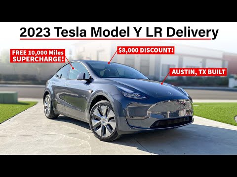 2023 Tesla Model Y Delivery / Austin Built / $8,000 Discount / 10K free Supercharge Miles! #tesla