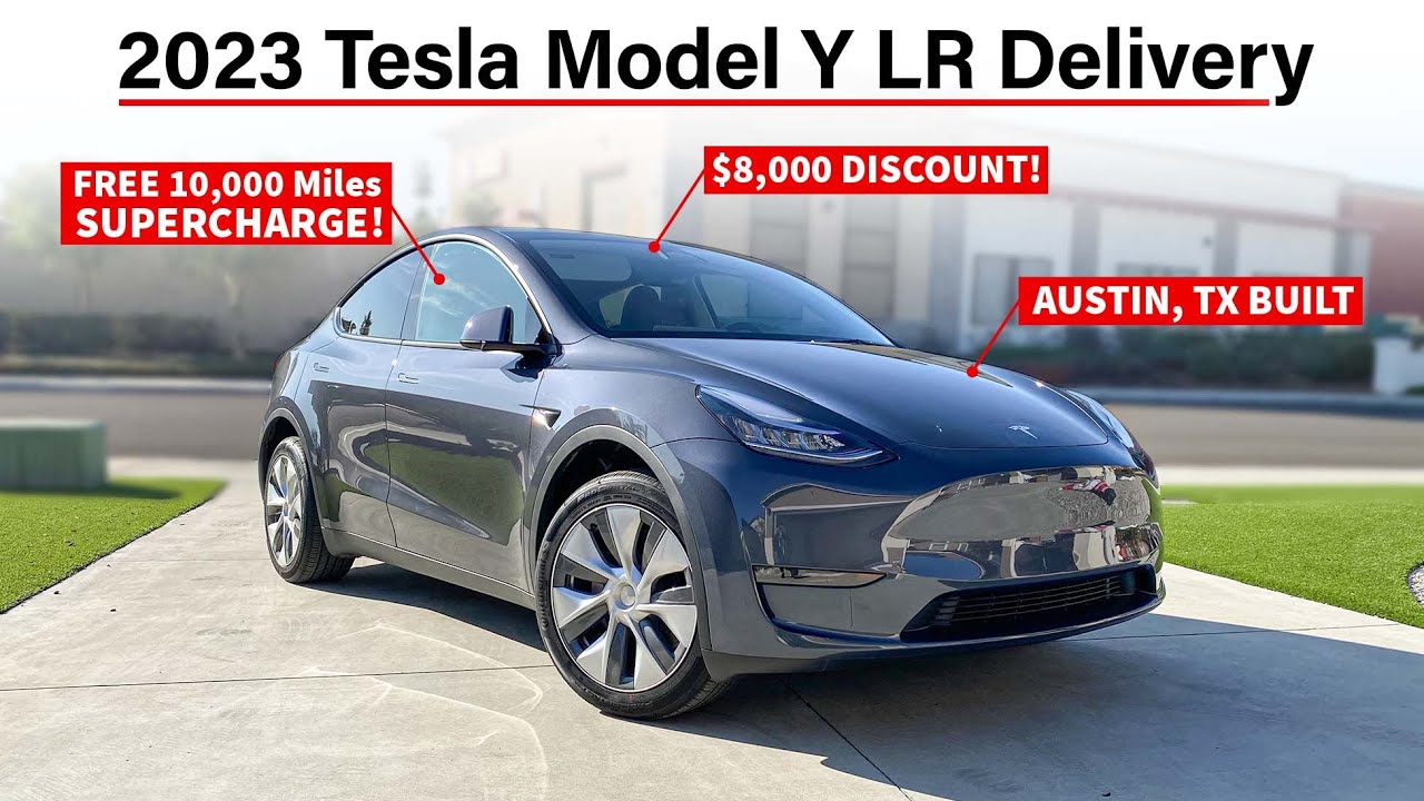 2023 Tesla Model Y Delivery Austin Built 8000 Discount 10k Free