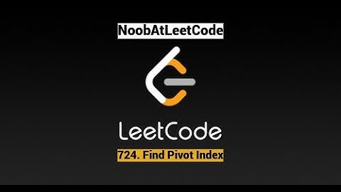 Leetcode #724: Find Pivot Index || Easy || Leetcode || C++