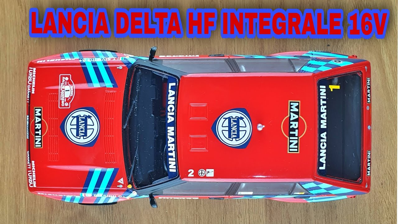 LANCIA DELTA HF INTEGRALE 16V GrA 1/24 - Miki Biasion