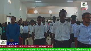 Details VICE CHANCELLOR’S STUDENTS’ ORIENTATION FOR AUGUST 2026 INTAKE Guide