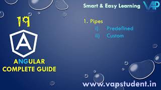 19. Pipes - Custom Pipes | Angular (Tamil)