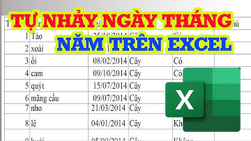 Cách tự động nhảy ngày tháng trong Excel cực đơn giản