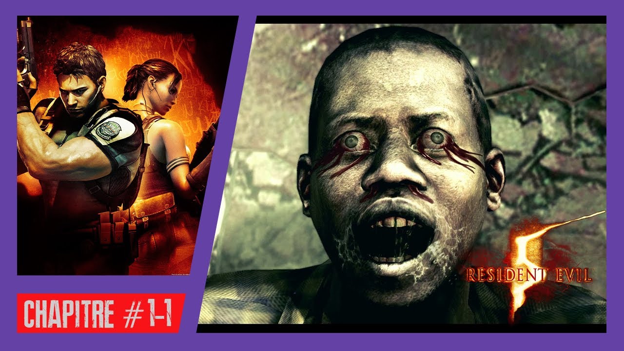 Resident Evil 5 : Standard Walkthrough - Chapitre 1-1 (Rang S) - YouTube