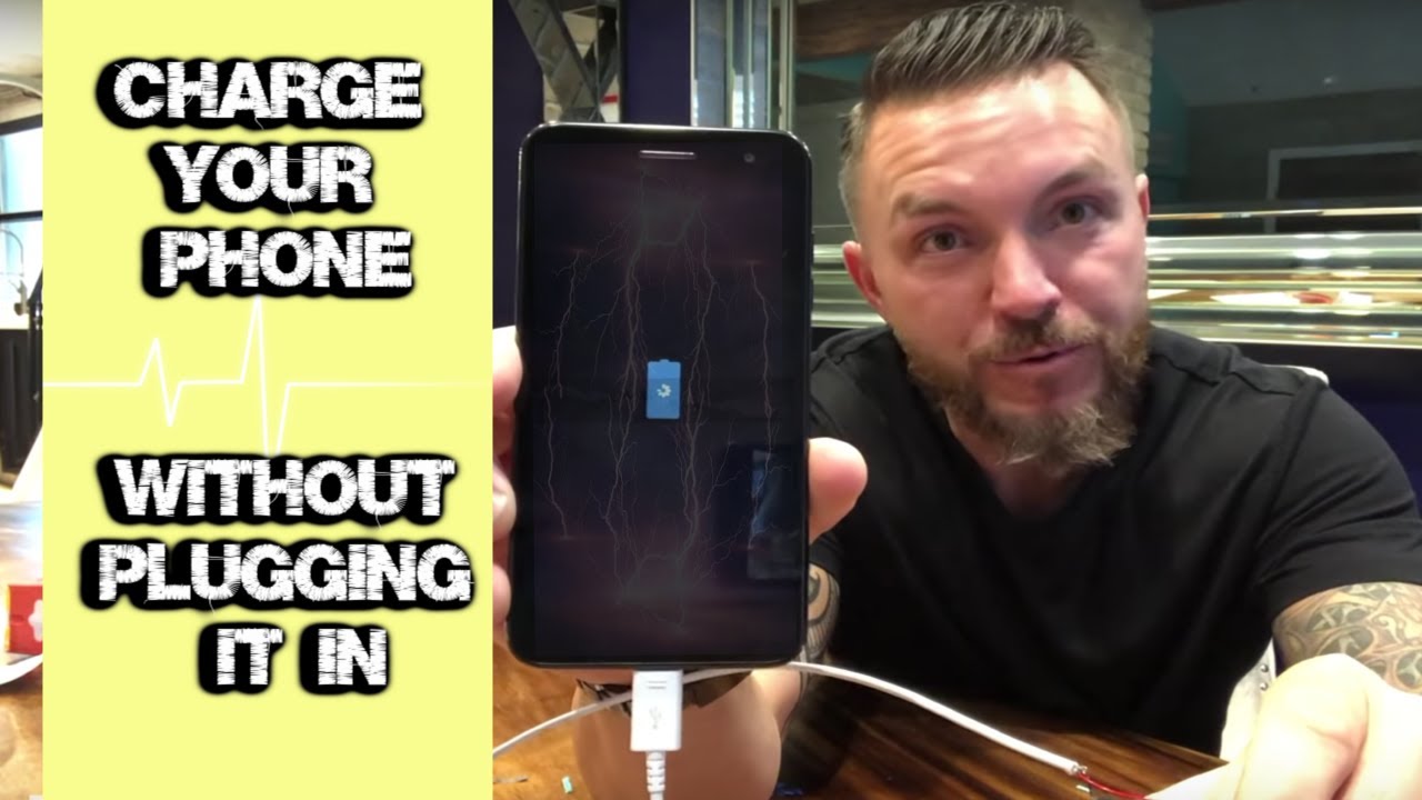 How To Charge Your Phone Without A Charger - YouTube