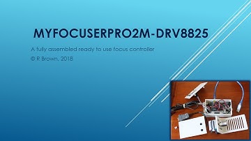 myFocuserPro2M DRV8825