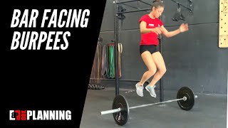 Bar facing Burpee