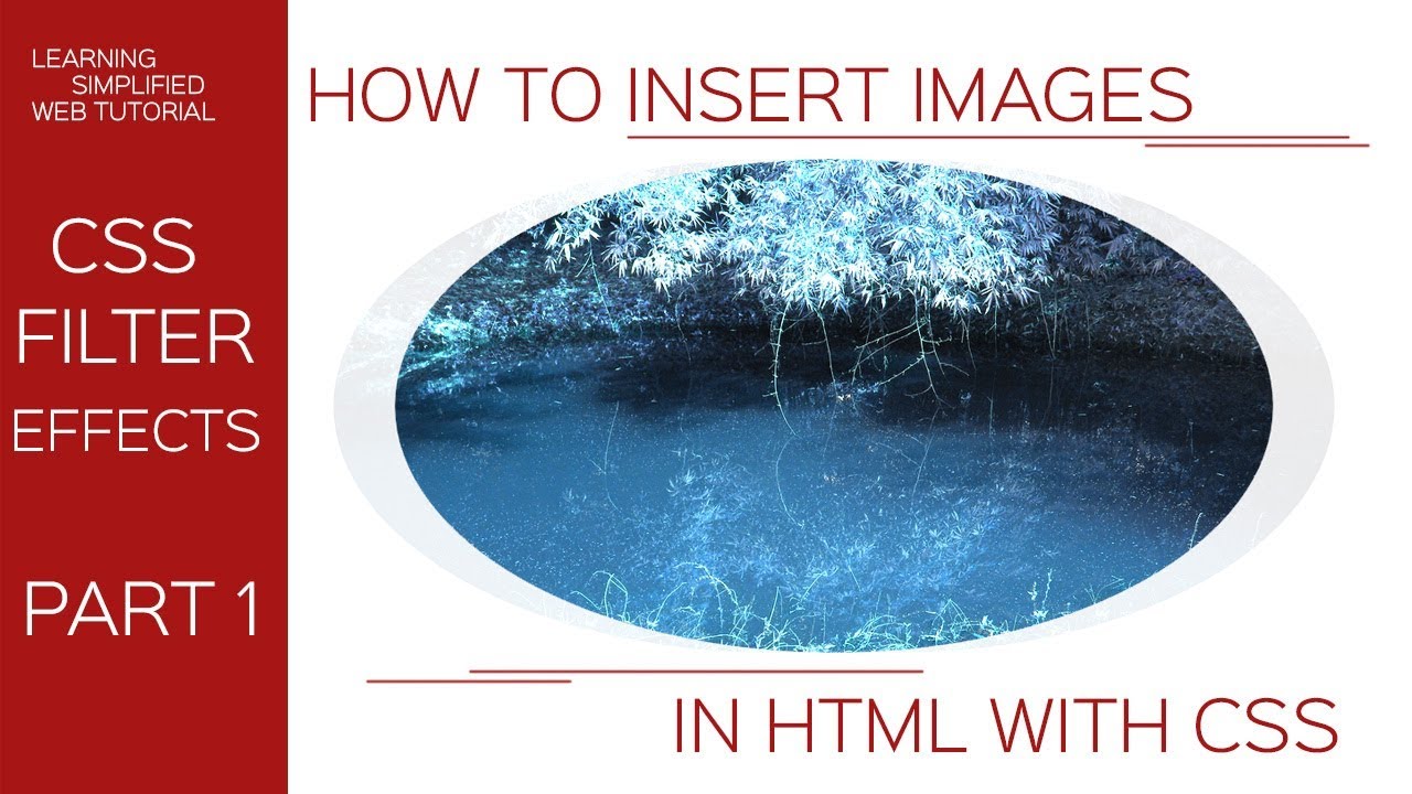 CSS filter Effect: Insert Image into Web page - YouTube