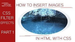 CSS filter Effect: Insert Image into Web page