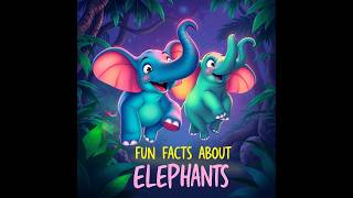 5 AMAZING Elephant Facts You Won't Believe! 🐘 | Fun Animal Facts for Kids!