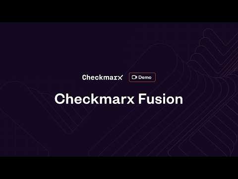 Checkmarx Fusion demo