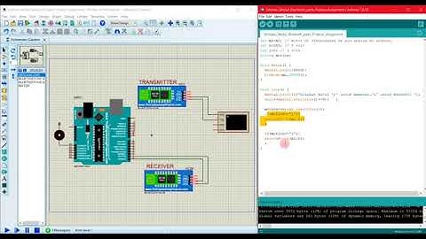 Simulasi Modul Bluetooth Pada Proteus dan Arduino IDE