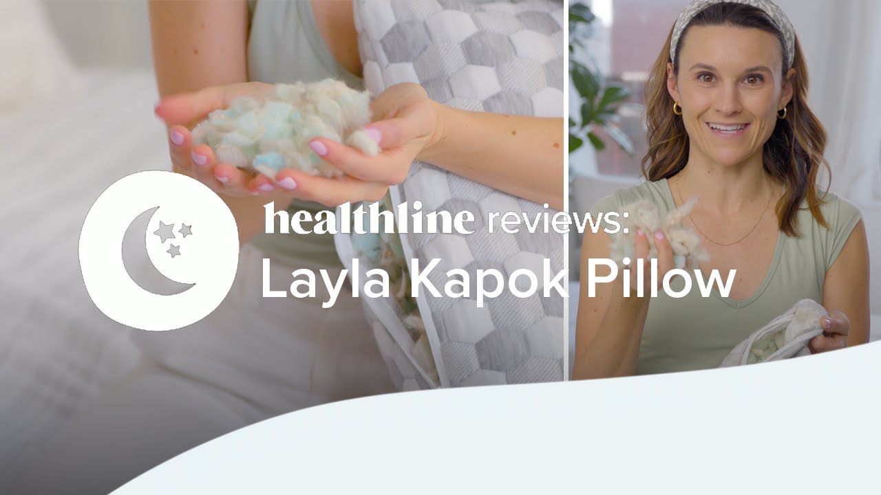 Layla Kapok Pillow Review Best Adjustable Pillow Healthline YouTube