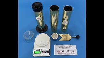 How to use Hectolitre brass chamber container slit knife digital balance for 1kg seeds Abron Hindi