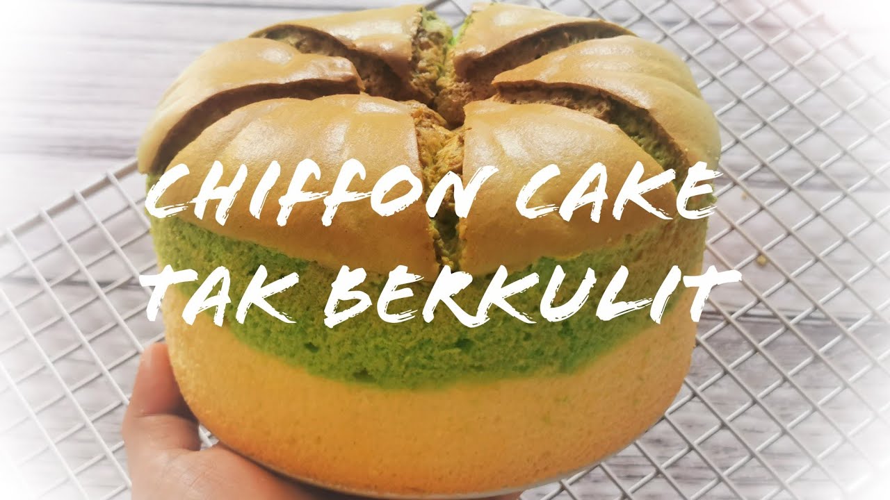 Chiffon Cake Tak Berkulit