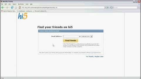 How to Create a Hi5 Account