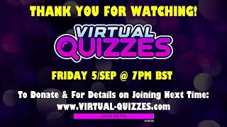 Virtual Quizzes - The Online Charity Pub Quiz