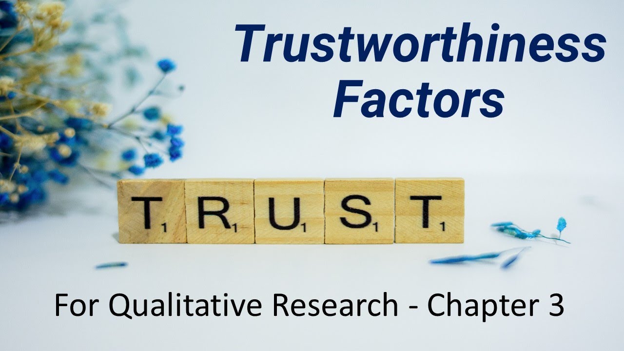 trustworthiness in qualitative research quizlet
