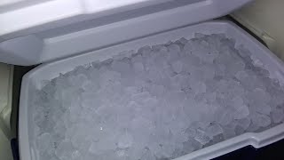 my bigger Coleman cooler fit perfect in the refrigerator. bigger cooler more room Yes!!!!!🌎✌😁