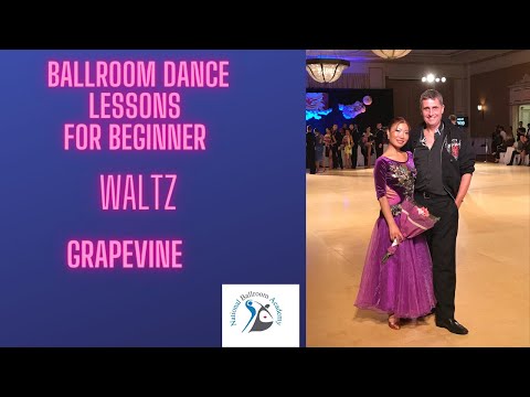 Dance Lessons for Beginner - Waltz - Grapevine
