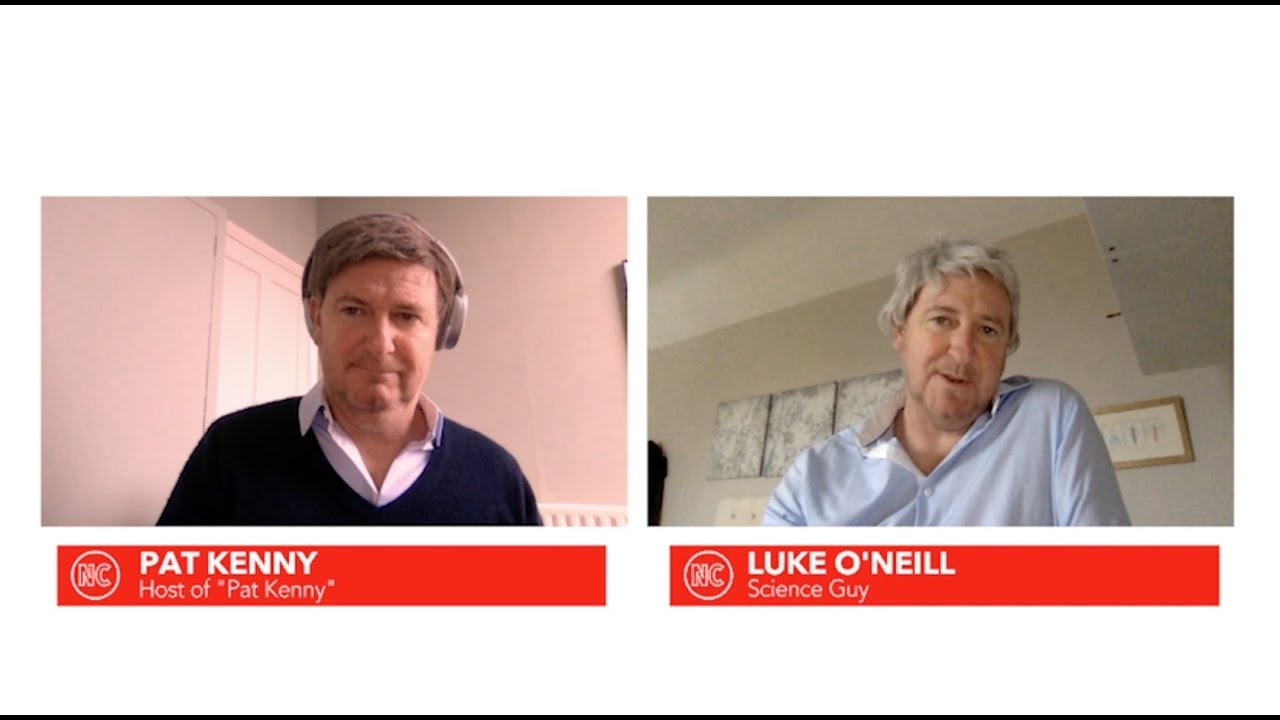 Pat Kenny gets the corona low down from Luke O'Neill & Sam McConkey