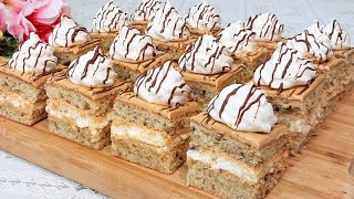 Tayyorlab Ko'rmasangiz Bo'lmaydi! Juda Mayin, Yumshoq Va Barakali Tort Tayyorlash!  Bezeli Tort