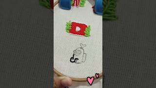 Embroidering Among Us Character #red #embroidery #amongus #game